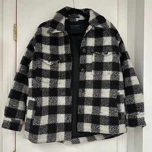 All Saint Fenix Check Jacket. Good Condition. Size US 4.